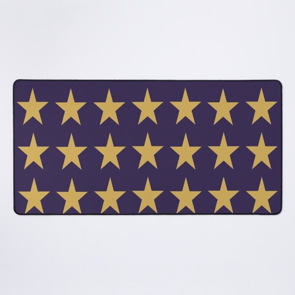 Item preview, Medium GOLD and NAVY BLUE STARS designed and sold by RachelMacht.