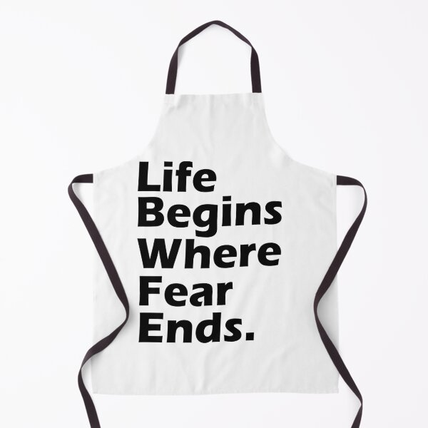 Item preview, Life Begins Where Fear Ends. designed and sold by Heddar Badreddine.