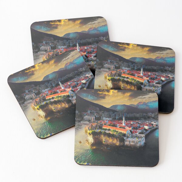 Item preview, Budva, Montenegro designed and sold by Sofia-Draws.