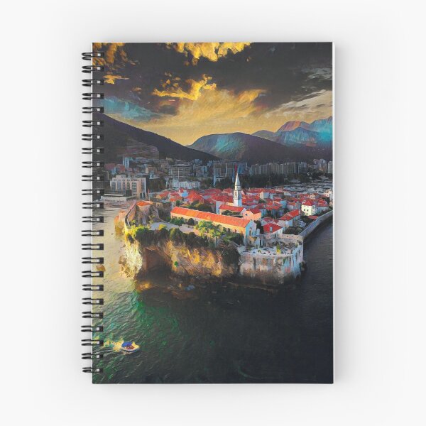 Item preview, Budva, Montenegro designed and sold by Sofia-Draws.