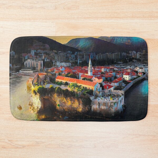 Item preview, Budva, Montenegro designed and sold by Sofia-Draws.