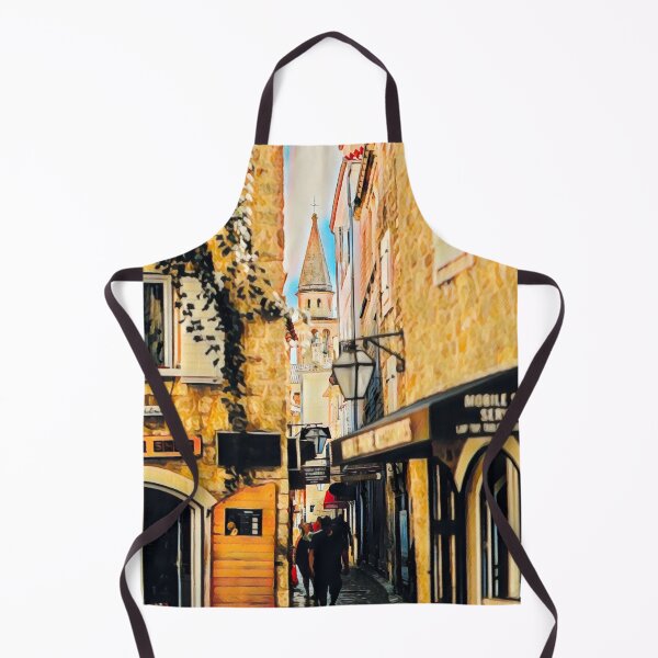 Item preview, Budva Streets designed and sold by Sofia-Draws.