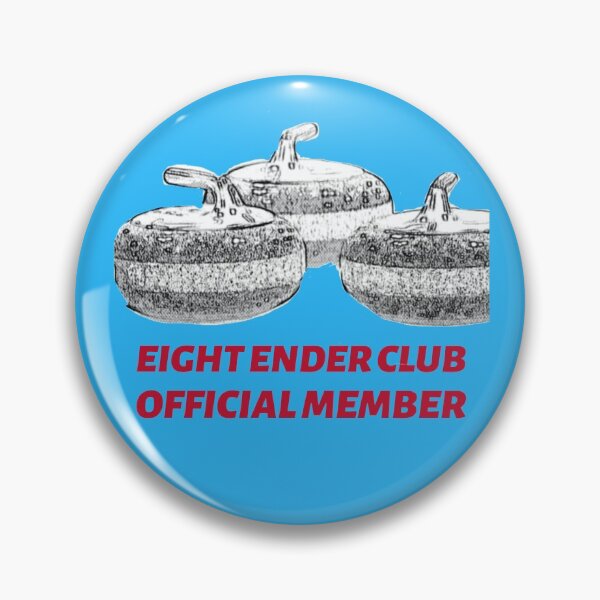 Item preview, Eight Ender Club Curling Rocks-blue designed and sold by VJKTees.