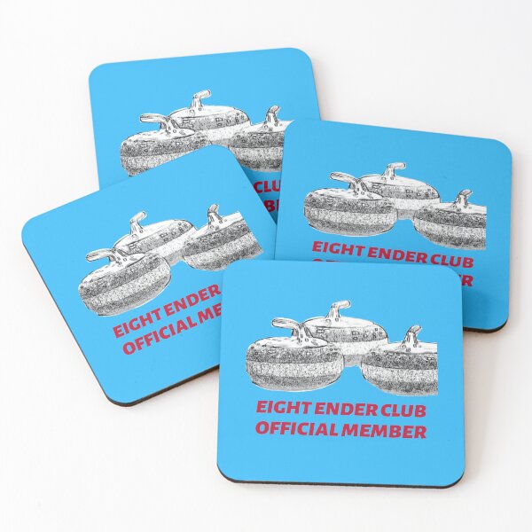 Item preview, Eight Ender Club Curling Rocks-blue designed and sold by VJKTees.