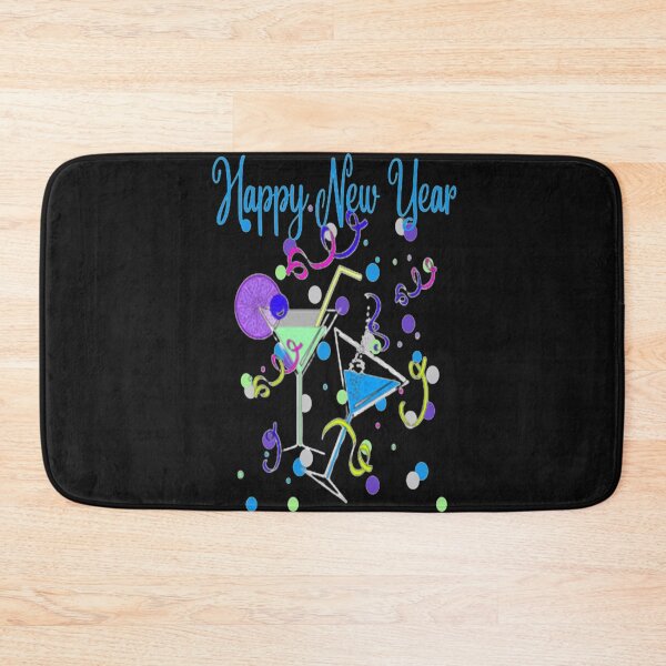 Item preview,  Happy New Year, Glasses,4, Howdy New Year,New Years Celebration, New Years Eve Countdown designed and sold by Adri Barnard.