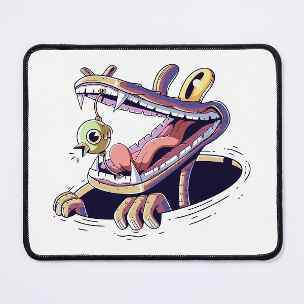Item preview, Bird in crocodile mouth designed and sold by yassineddy.