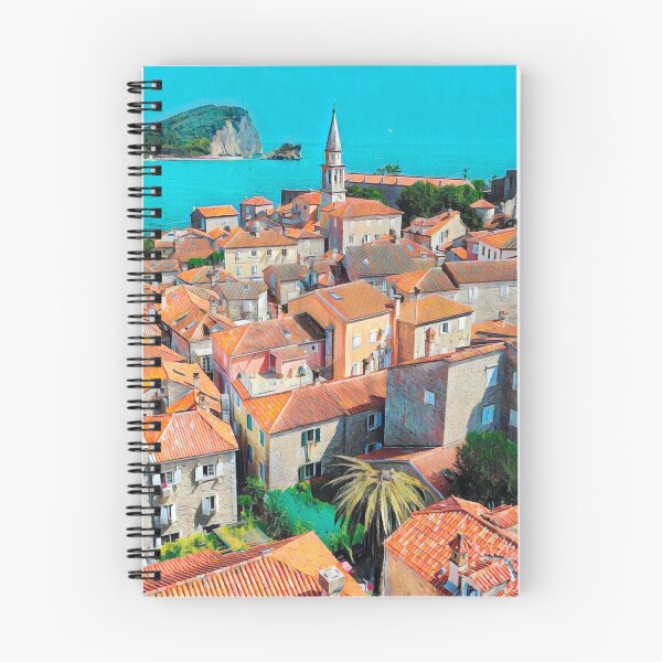 Item preview, Old Town Budva designed and sold by Sofia-Draws.