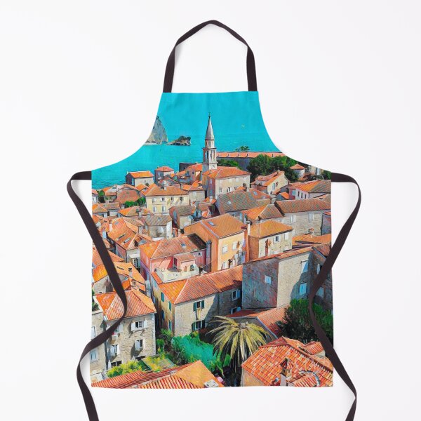 Item preview, Old Town Budva designed and sold by Sofia-Draws.
