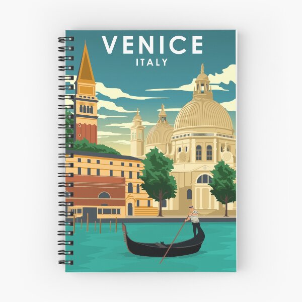 Item preview, Venice Italy Vintage Minimal Travel Poster designed and sold by Stadify.