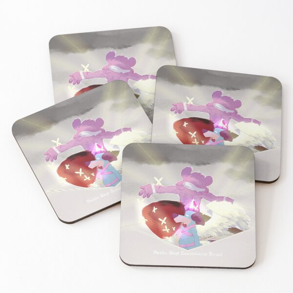 Item preview, Jellystone Snaggleberry Snagglepuss x Huckleberry Hound Madoka parody designed and sold by pourwatter.