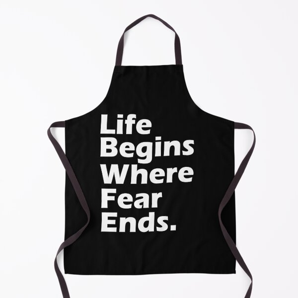 Item preview, Life Begins Where Fear Ends. designed and sold by Heddar Badreddine.