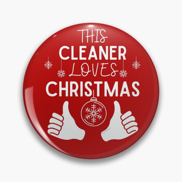 Item preview, This Cleaner Loves Christmas Novelty Holiday Housekeeping designed and sold by SavvyCleaner.