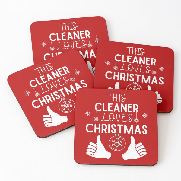 Item preview, This Cleaner Loves Christmas Novelty Holiday Housekeeping designed and sold by SavvyCleaner.