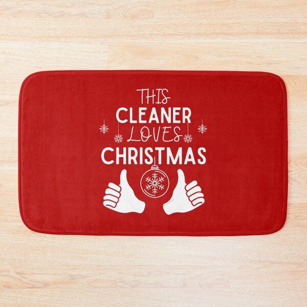 Item preview, This Cleaner Loves Christmas Novelty Holiday Housekeeping designed and sold by SavvyCleaner.