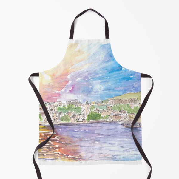 Item preview, Stromness Orkney Islands Astonishing Sun over Mainland designed and sold by artshop77.