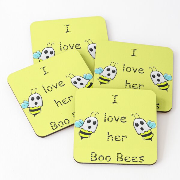 Item preview, I love her Boo Bees designed and sold by HeavyBurden.