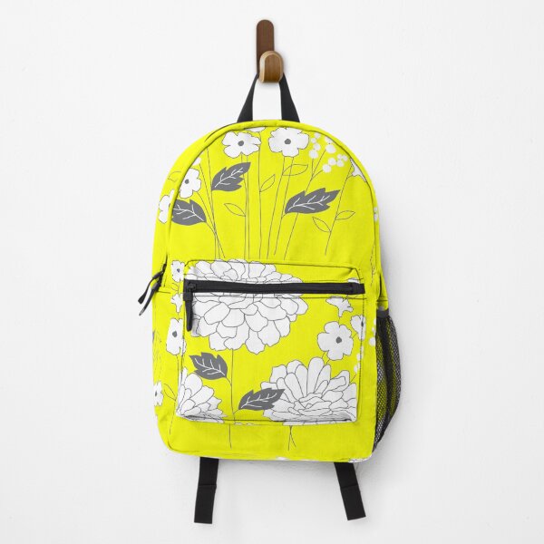 Item preview, Summer Dahlias - Yellow and White designed and sold by AlteredAtelier.