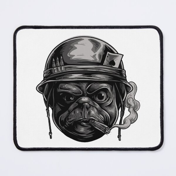 Item preview, Bulldog veteran designed and sold by PrintByOrderDK.