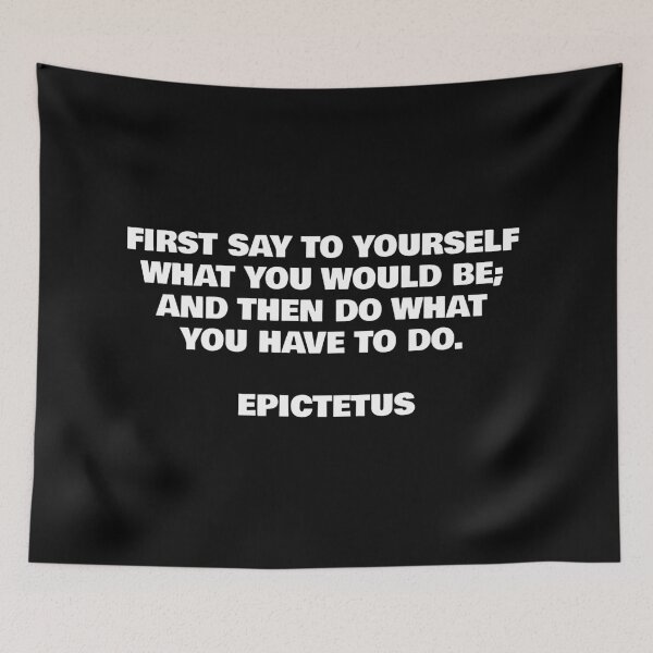 Item preview, Motivation quote - First say to yourself what you would be and then do what you have to do designed and sold by Inspirationmotivation.