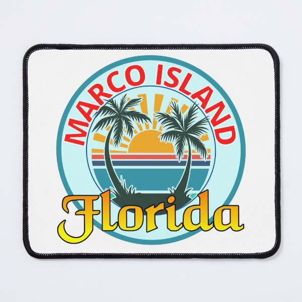 Item preview, Marco Island Florida Beach Sticker designed and sold by RGRamsey.