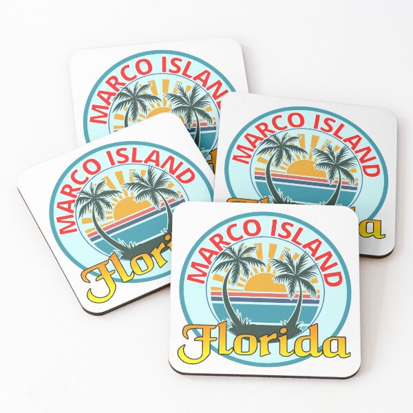 Item preview, Marco Island Florida Beach Sticker designed and sold by RGRamsey.