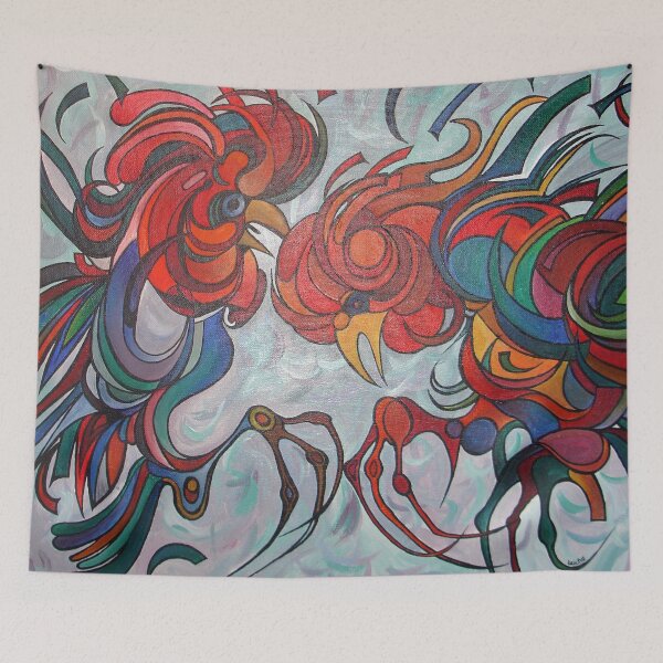 Item preview, Colorful Farmyard Roosters designed and sold by taiche.