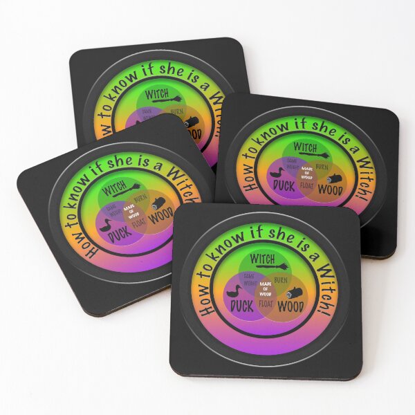 Item preview, Witch Detection Venn Diagram designed and sold by DesertG.