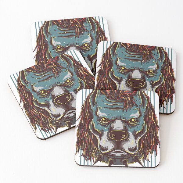 Item preview, Howling at the moon with my new favorite piece from the Wild Dog Art exhibit ?? #artappreciation designed and sold by cafegrafis.