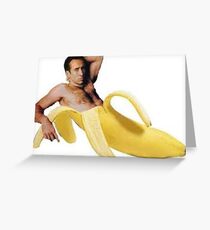 Nicolas Cage Greeting Card