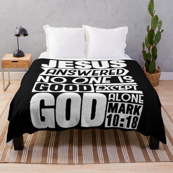Item preview, Mark 10:18 God alone designed and sold by plushism.