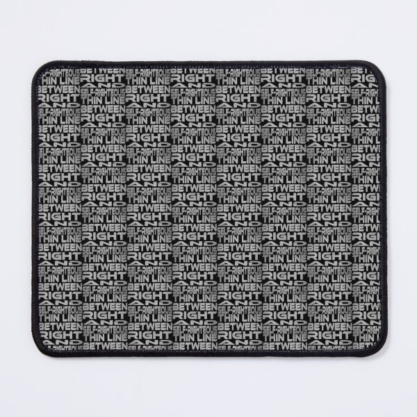 Item preview, Thin Line Between Right and Self-Righteous Idium Series designed and sold by Carbon-Fibre Media.
