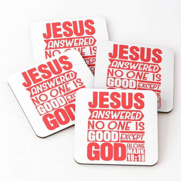 Item preview, Mark 10:18 God alone designed and sold by plushism.