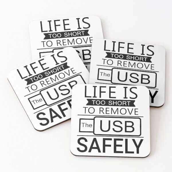 Item preview, Life is too short to remove the USB safely designed and sold by yubamann.