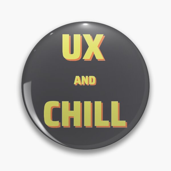 Item preview, UX and Chill designed and sold by CyberCult Store.