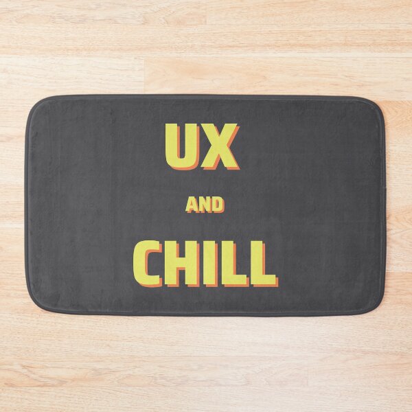 Item preview, UX and Chill designed and sold by CyberCult Store.