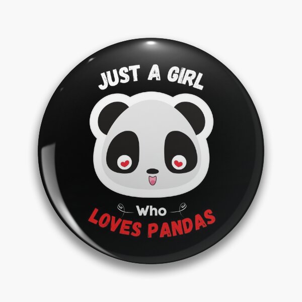 Item preview, Just A Girl Who Loves Pandas designed and sold by EyanShop.