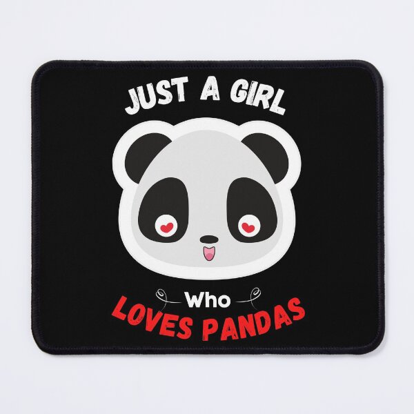 Item preview, Just A Girl Who Loves Pandas designed and sold by EyanShop.
