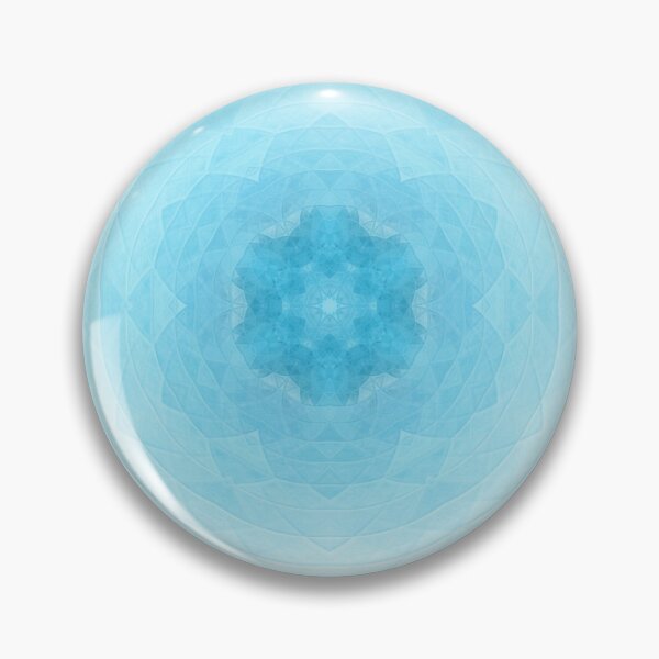 Item preview, Blue Watercolor Mandala Snowflake designed and sold by gothart.