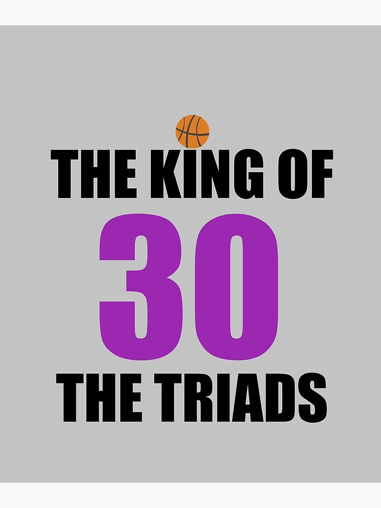 Disover The king of the triads NBA Premium Matte Vertical Poster