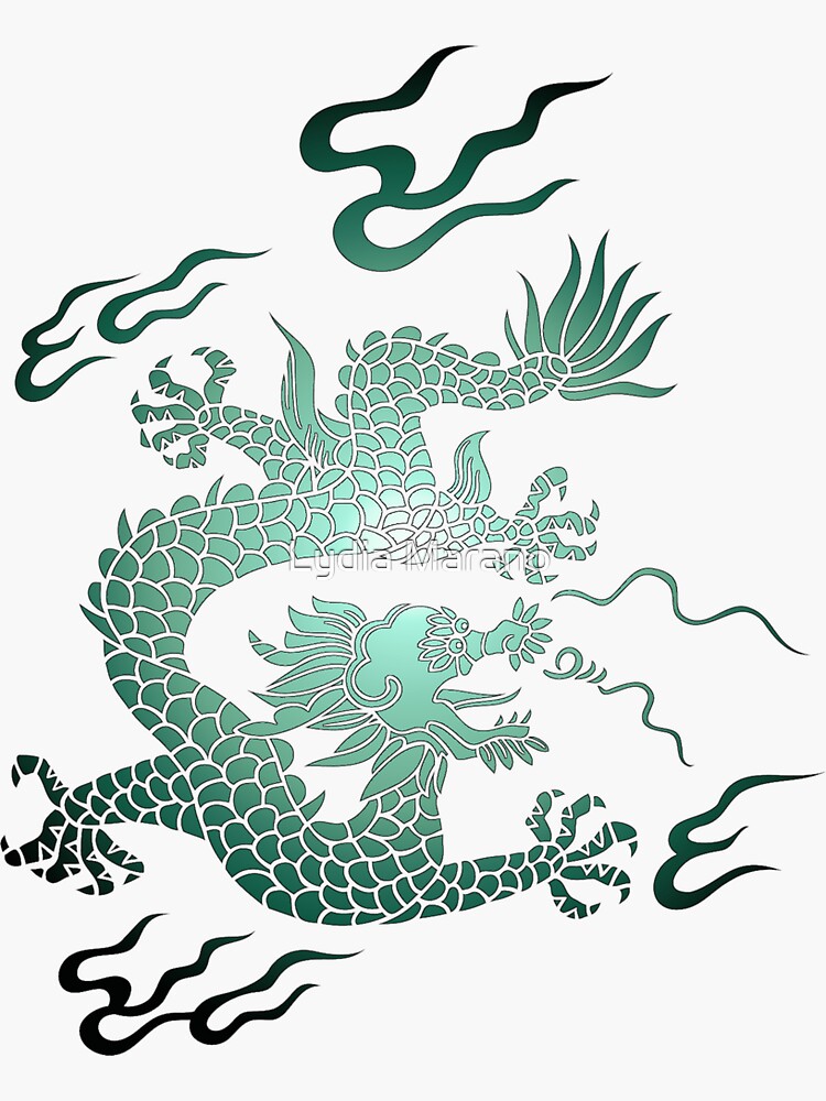 Jade Dragon | Sticker