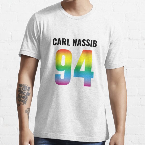 Carl nassib supporting lgbtq favorite football player shirt