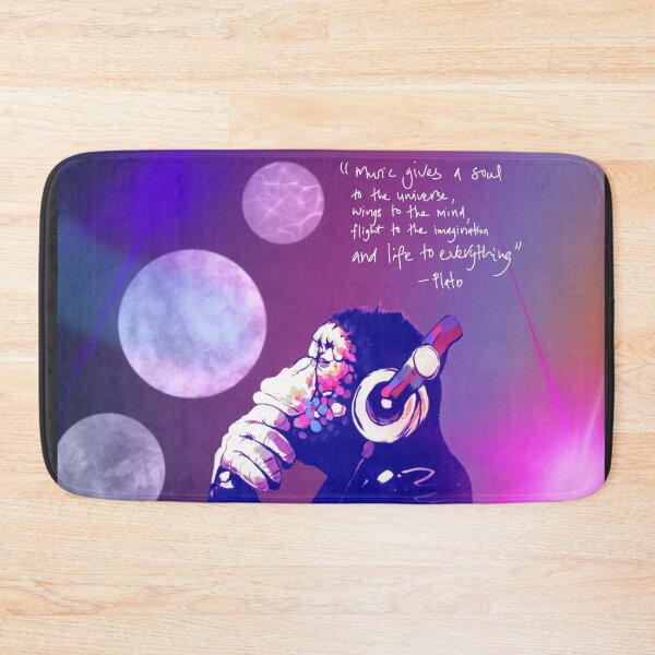 Item preview, Music gives a soul to the universe…Banksy art and Music Quote designed and sold by CASSNELSON.