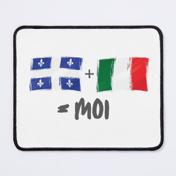 Item preview, Dual nationality, Italy and Quebec, love my heritage designed and sold by Smileycreation.