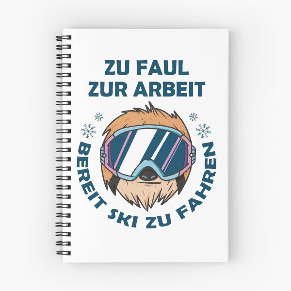 Item preview, Too Lazy to Work - Ready to Ski designed and sold by BruhCatShirts.