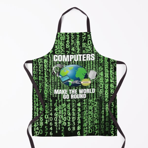 Item preview, COMPUTERS MAKE THE WORLD GO ROUND, DIGITAL WORLD, OTHER WORLD COMPUTING, MERRY GO ROUND designed and sold by R B Chrystal.