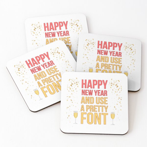 Item preview, Happy new year and use a nice font- Happy New Year designed and sold by Vaishnavi Deo.