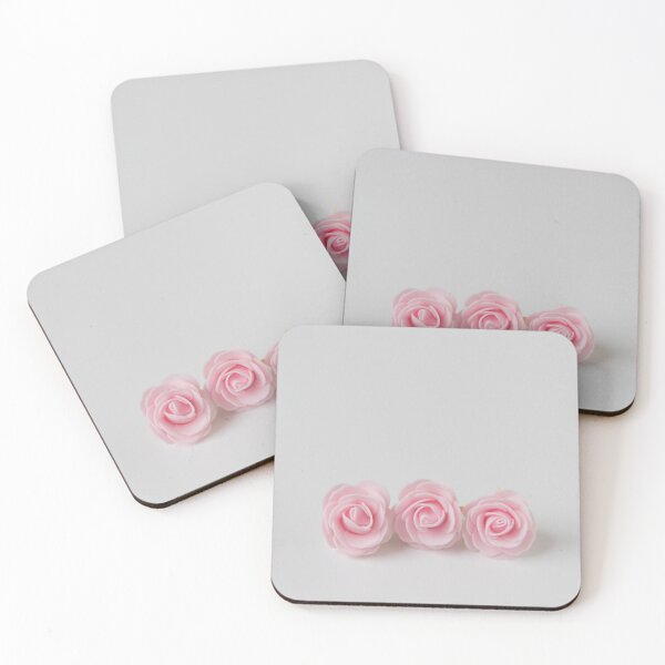 Item preview, Roses on a white background all in femininity and softness designed and sold by PausePapote.