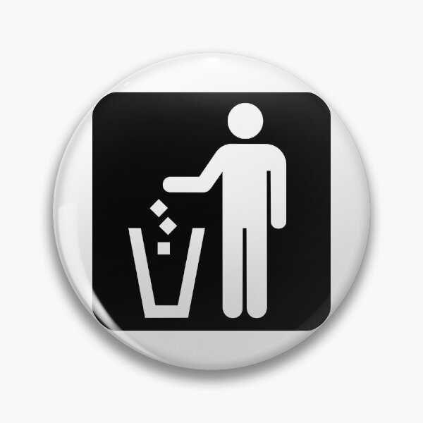 Item preview, Litter Disposal Symbol designed and sold by Dator.