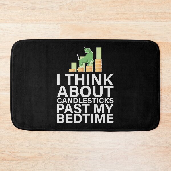Item preview, I Think About Candlesticks Past My Bedtime designed and sold by saulmedia.