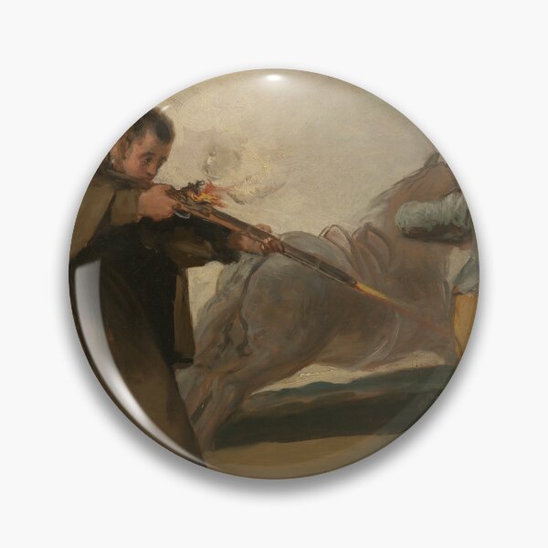 Item preview, Goya - Friar Pedro Shoots El Maragato as His Horse Runs Off - BigArt designed and sold by BigArt.